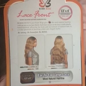 Human hair blend wig
